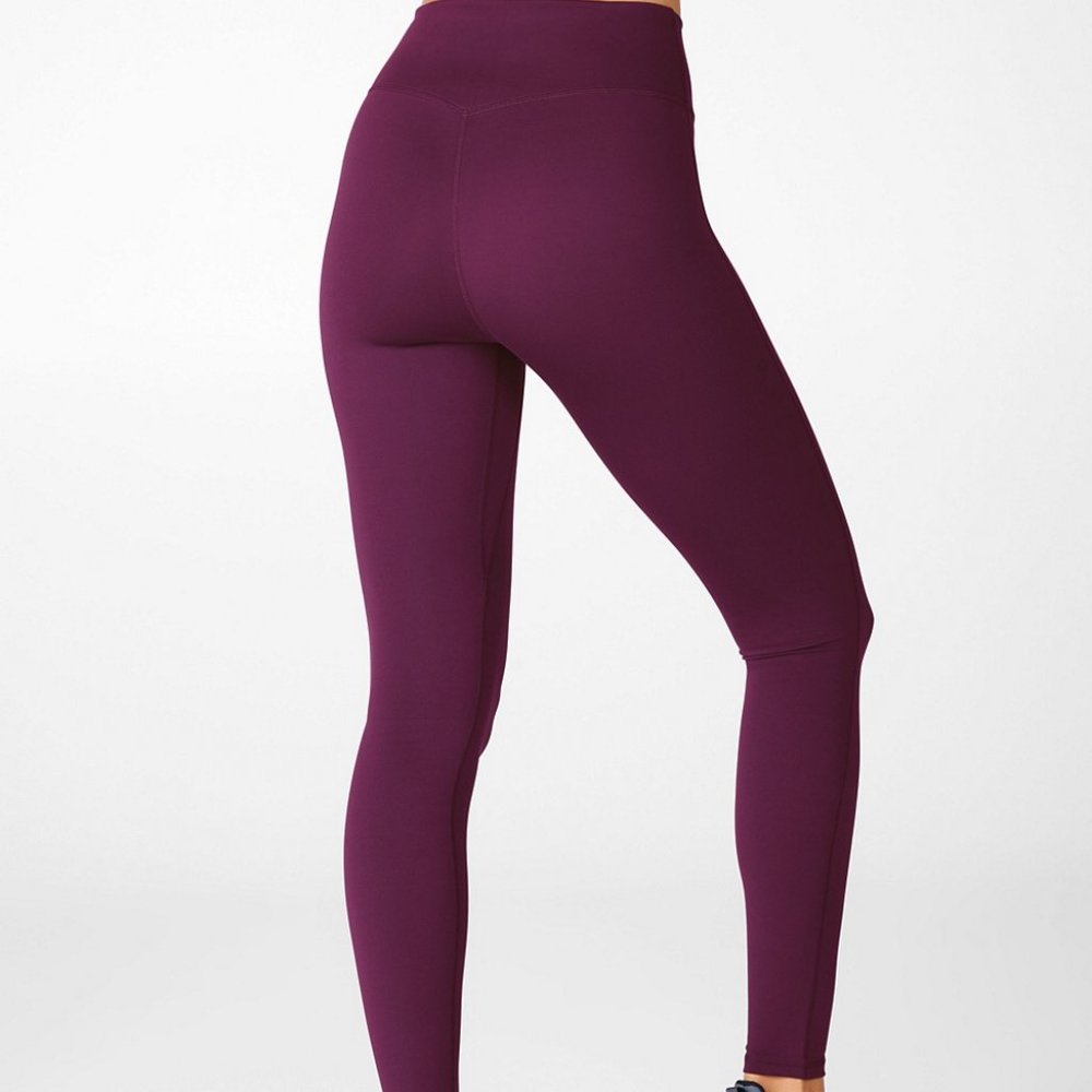Fabletics Anywhere Motion365® High-Waisted Legging Plum / BURGUNDY
